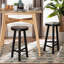Bali & pari Tabouret de barbe en bois d'acacia David-448328003