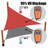 Royal Shade 20' x 20' x 28.3' Triangle Shade Sail with Hardware Kit-83865563-90796113