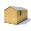 Warwick 6 ft. W x 12 ft. D Apex Shed