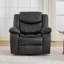 Chaise de salon inclinable et pivotante Crovetti-1208283648