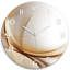 Jesie Glass Wall Clock