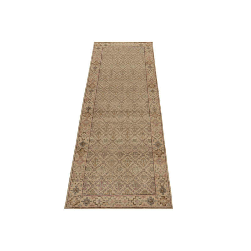 One-of-a-Kind 3'3" X 10'0" Hand Knotted Area Rug