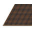 Tapis décoratif brun à carreaux dunnavant-867270042
