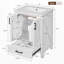 Meuble-lavabo de 24 po avec lavabo-352229741