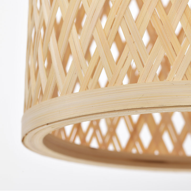 Luminaire suspendu noir simple à 1 lumière Willenborg