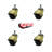 Hooded Grip Ring Ball Casters-88884282