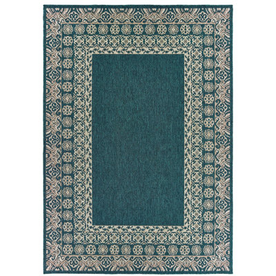 Tapis oriental bleu / gris Izola