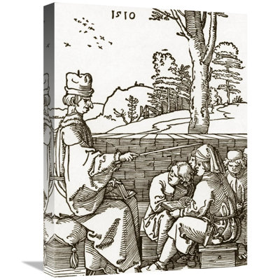 " The Schoolmaster " by Albrecht Dürer