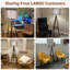 Lampe trépied Boho