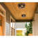 2 - Bulb Outdoor Flush Mount
