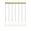 Lustre linéaire à 5 lumières Ceinture-100157028-100157026