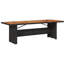 8 - Person Wicker Patio Dining Set with Rectangular Table , Cushions Included