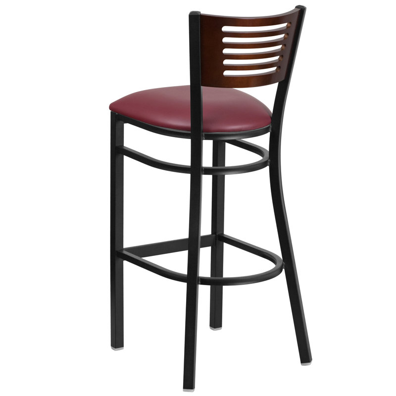 Tabouret de bar 32 po Thornfeldt, Bourgogne, Brun, 2