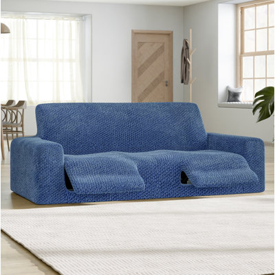 Stretchy Slipcover for Recliner Sofa - Soft to Touch & Easy to Clean - Velvet Collection