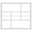 Ramus 10 Piece Wood Accent Shelf-878351602