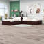 Divyanshi Twin Size L-shaped Platform Bed with Trundle and Drawers-1115803469