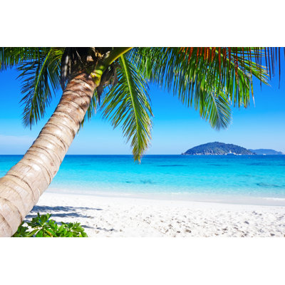 White Sand Beach par Preto_Perola - Photographie de toile tendue