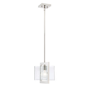 Arjunan 1 - Light Polished Nickel Single Pendant