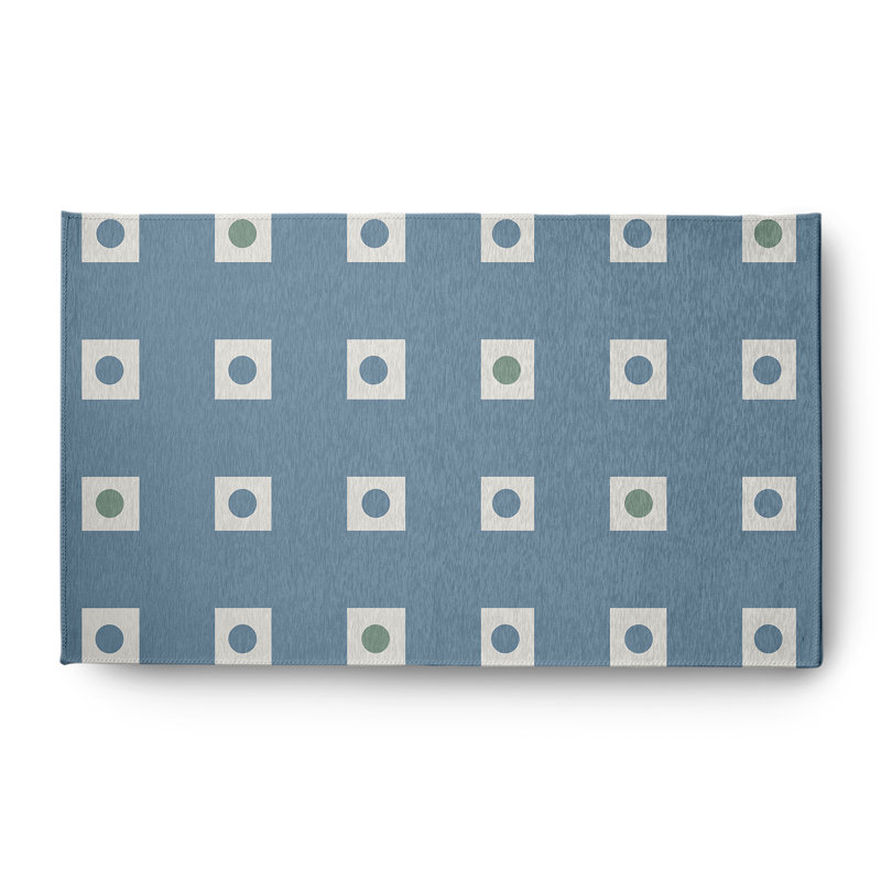 Chenille Geometric Indoor Rug, Rectangle 3' x 5'