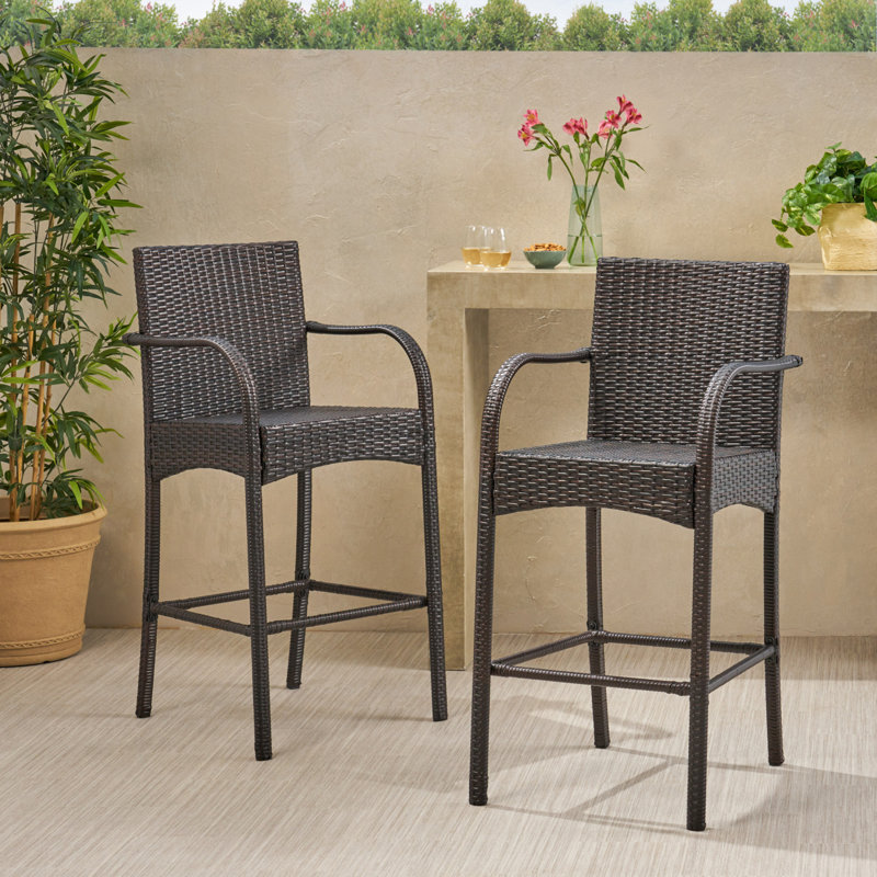 CASCADA KD BARSTOOL CHAIR, Brown