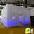 Inflatable Air Cube Tent House with LED Lights for Party Event Exhibition Show
