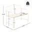 Banc de jardin Sunnydaze