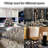 31.5'' H Glass Tabletop Candelabra