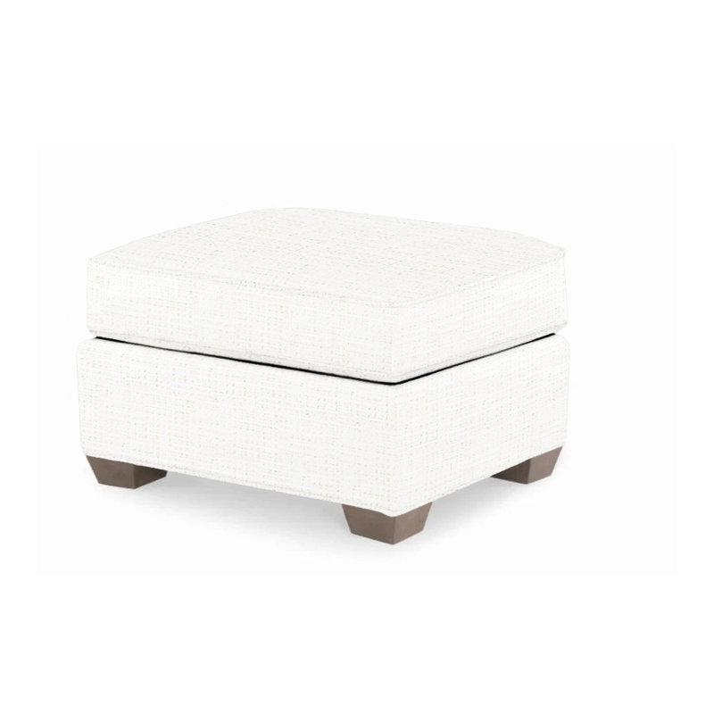 Colton Outdoor Ottoman, White 71627L11