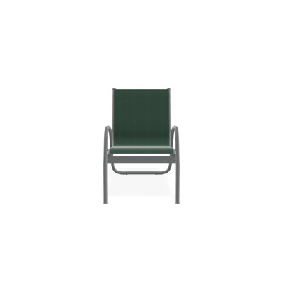 Premium All-Weather Wicker Outdoor Stacking Dining Armchair with Cushion