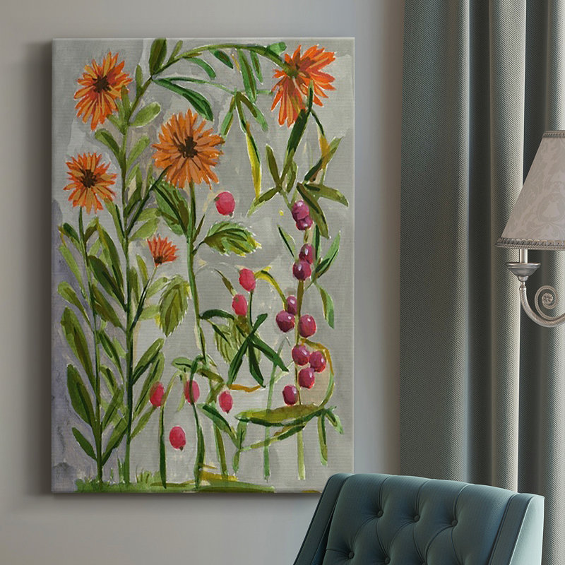 Dear Nature III - peinture sur toile tendue, H 12 po x l 8 po x P 1 po