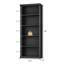 Bibliothèque standard en bois à 60 niveaux H 60 po x l 24 po-130020386