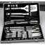 Ensemble de barbecue en acier inoxydable 33 pièces avec étui BergHOFF Essentials Cubo