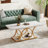 Dorier Open Coffee Table with Storage