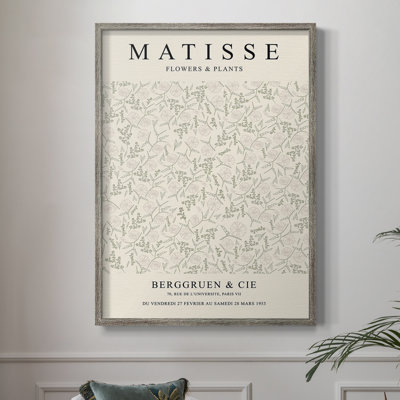 Matisse CCIV, reproduction encadrée - bois massif