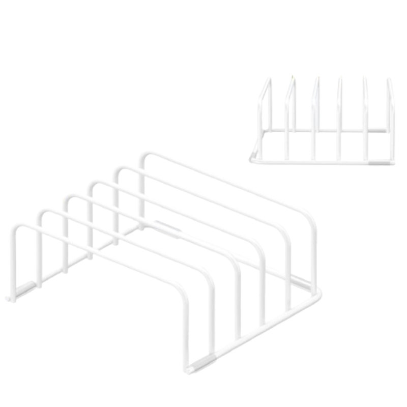 Organisateur de planche à découper blanc
