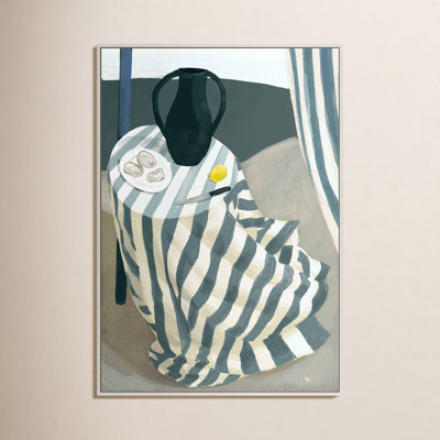 Oysters at the Beach Painting by Marco Marella