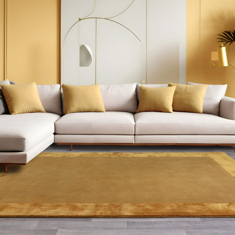 Alane Plain Hand Woven Area Rug, Rectangle 200 x 290cm