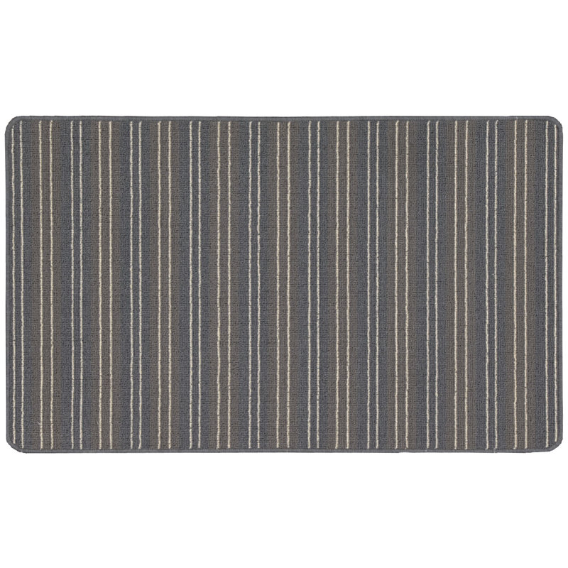 Striped Indoor Rug, Rectangle 2' x 3'4"
