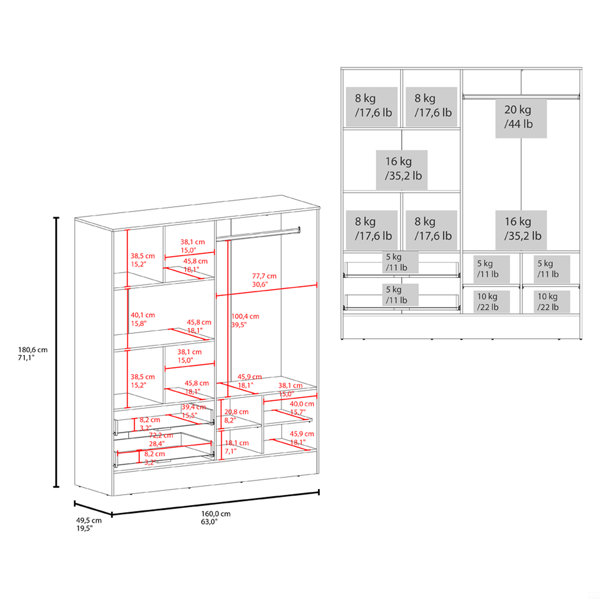 Dimensions du produit