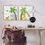 «Jungle Animals Scene» 2 pièces par Kim Allen-775416251