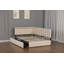 Upholstered Boucle Daybed With 2 Storage Drawers,Modern Corner Bed With LED Light And USB Charging Design-767440419