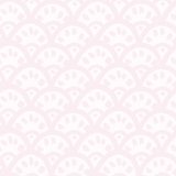 Scallops II 33' L x 20.5" W  Wallpaper Roll