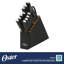 Oster Brixen 13 Piece High Carbon Stainless Steel Kitchen Cutlery Knife Block Set W/ Black Wood Block