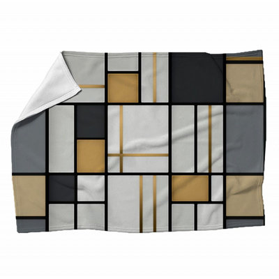 Machine Printed Throw Blanket