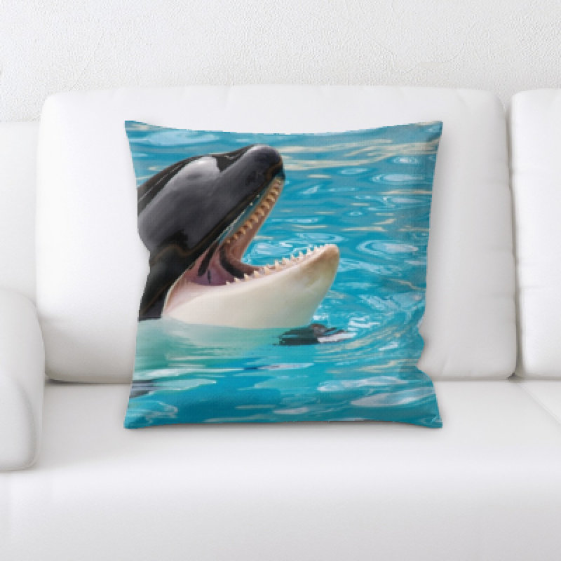 SantaBarbara Microsuede Reversible Throw Pillow