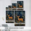 ANIMALS Series CDLxxviii - Toile tendue avec châssis Premium - Prêt à être accroché-183318133