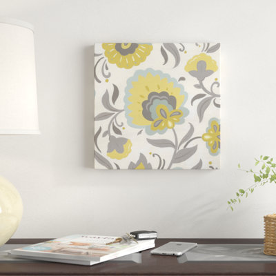 Bohemian Garden I by June Erica Vess - Wrapped Canvas Painting