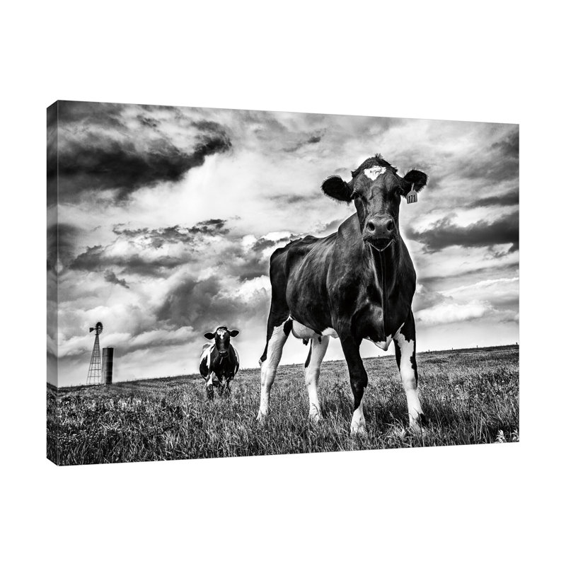 «Waiting BW», toile tendue par Aledanda, H 12 po x l 16 po x P 1,5 po