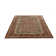 Machine Woven Brown/Red Indoor Rug