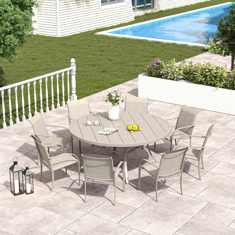 ensemble repas de patio